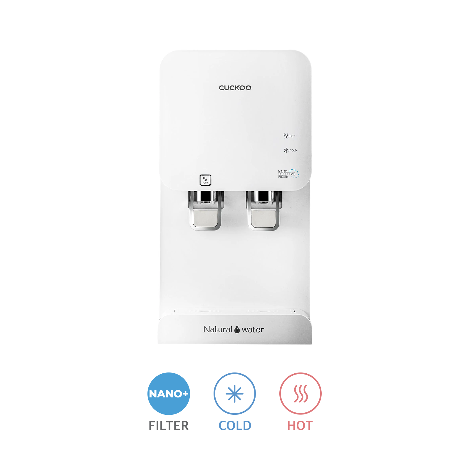 Cuckoo Nano+ Pure White Water Purifier Countertop